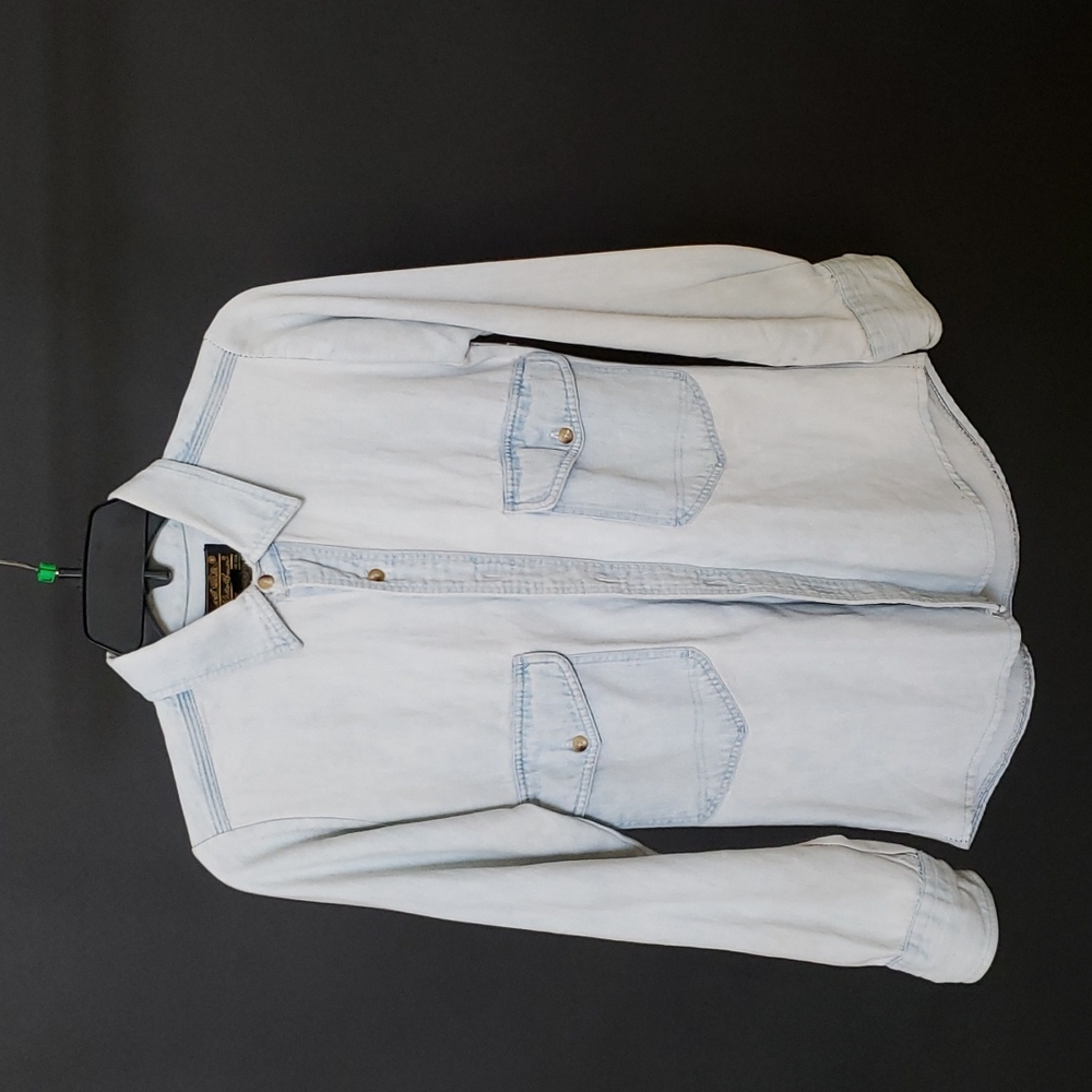 Vintage Eddie Bauer Washed Denim Shirt